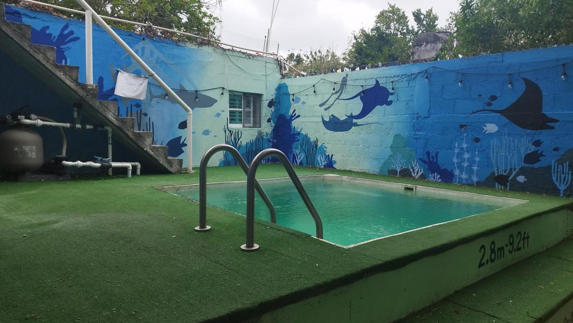 Blue Magic Hostel 코수멜 외부 사진